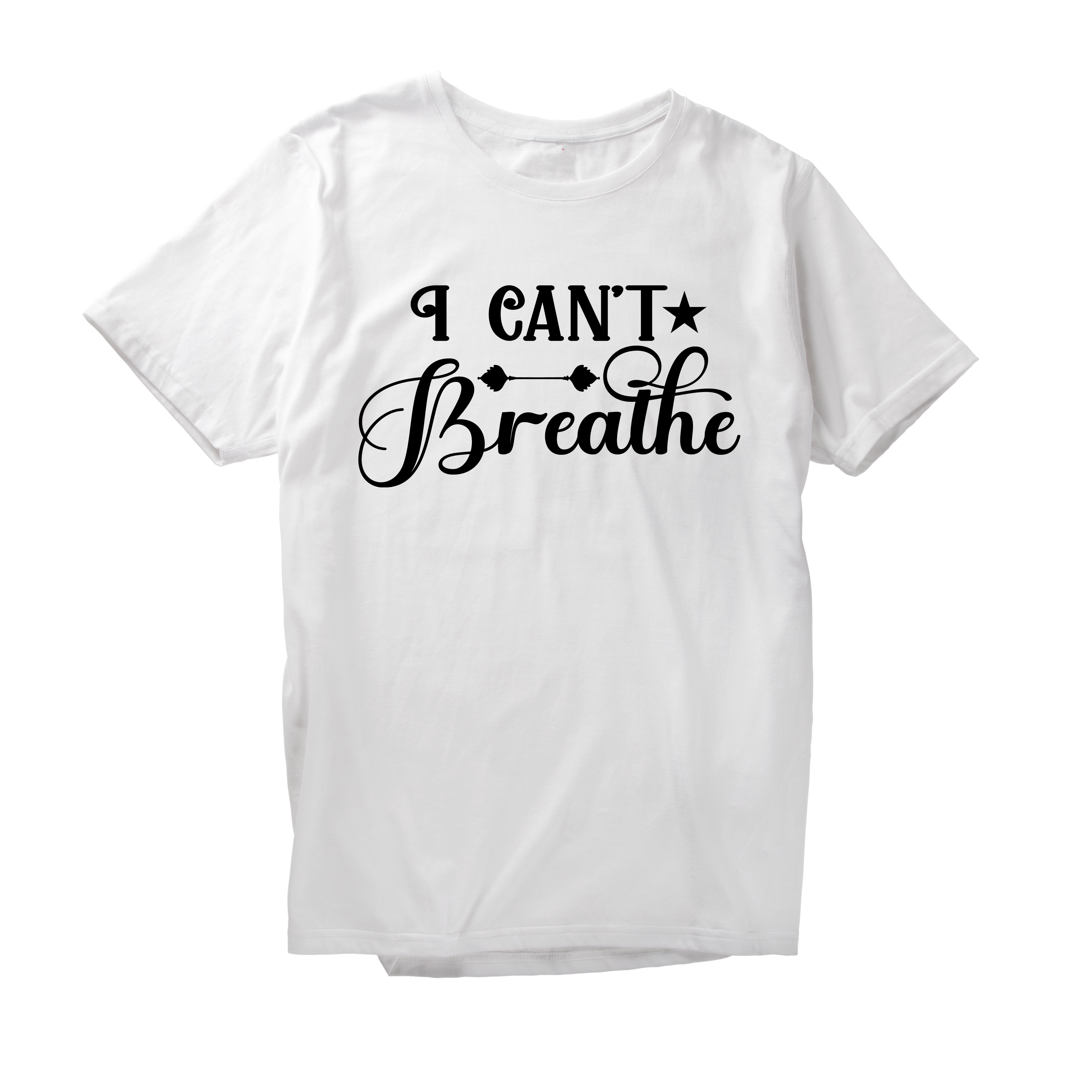 Alfaq q can't breathe T-Shirt